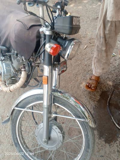 HONDA CG 125 2017 I KHI NUMBER
