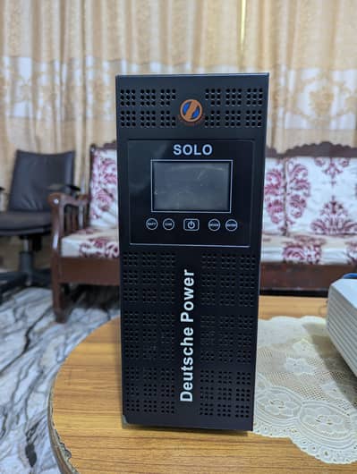 Deutsche Power Solo UPS + Hawk HT-2500 Tubular Battery