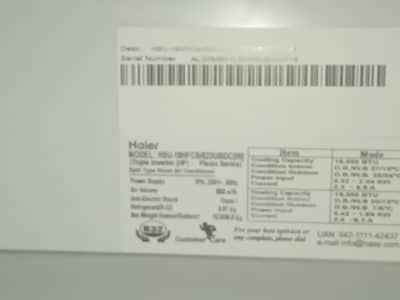 Haier latest model Ac for sale.