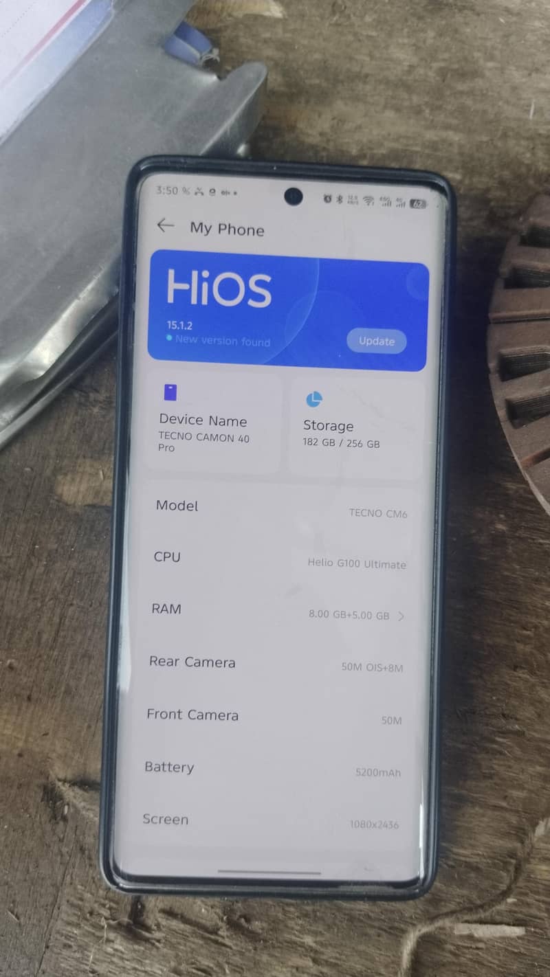 Tecno CAMON 40 Pro 7