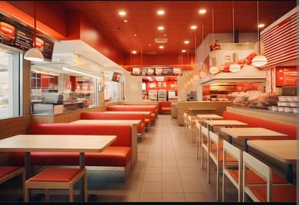 Running Business of a fast food cafe for sale