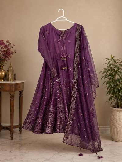 Fancy embellished suit for function's