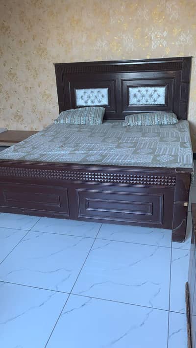 Bed with Dressing