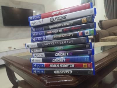 Ps5 and ps4 games