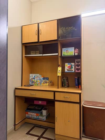 Book shelf and wardrobe set for sale