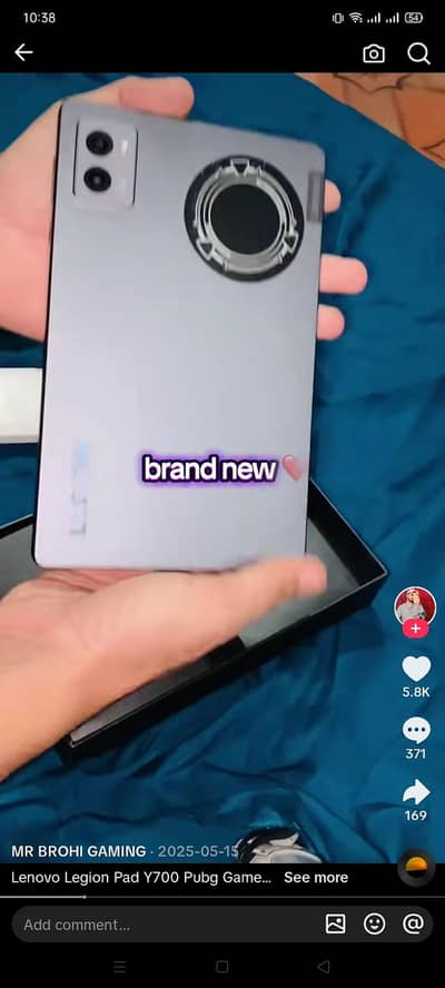 Lenovo legion y700 tab