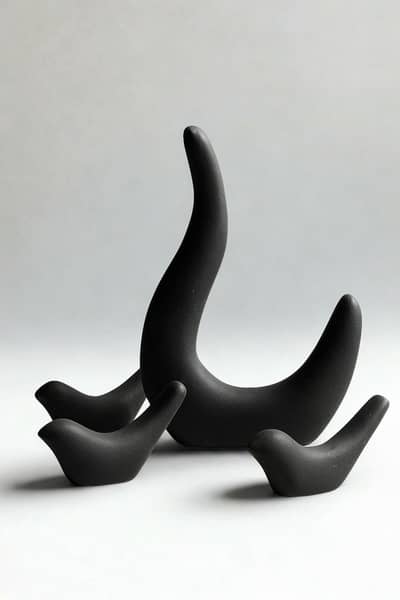 Handmade ceramic Bird decoration piece