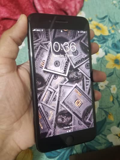 Apple iPhone 7 Plus 128GB PTA Approved Black Mat Color All Ok