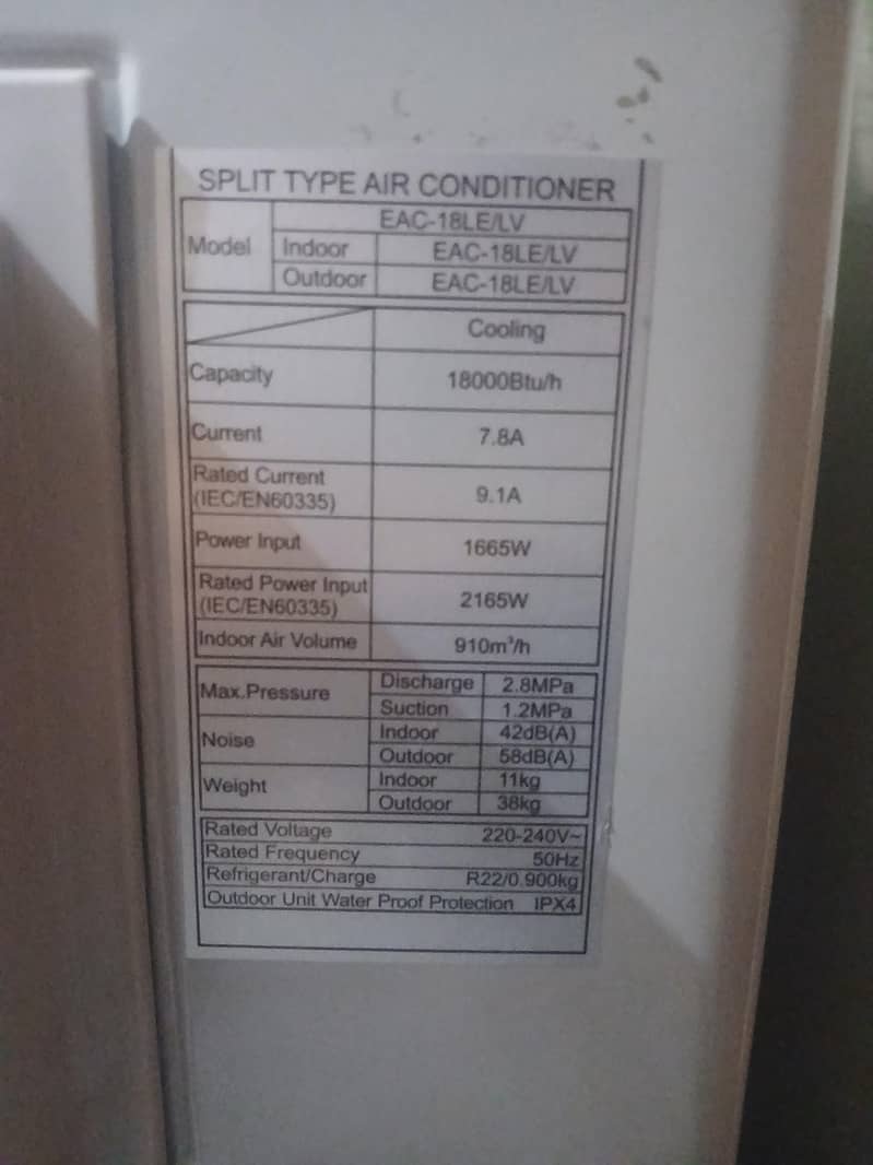 split AC  low voltage 5