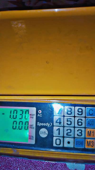 Electronic scale/ weighting machine