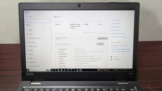 Lenovo ThinkPad L390 13.3-inch display 8th Gen Intel Core processor