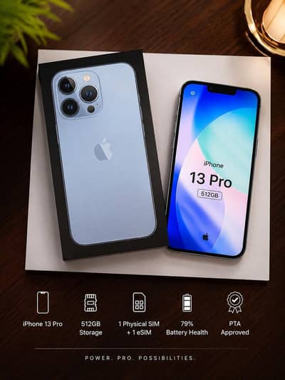 Apple iPhone 13 Pro 512GB PTA Approved | 10/10 Condition | Dual SIM