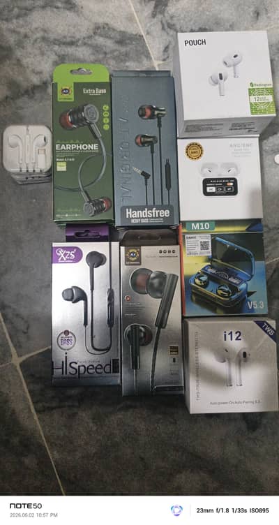 Handfrees and earpods