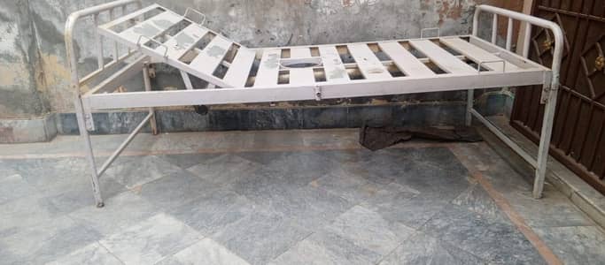 medicated bed for enjuored person & folding bed in use  8/10 condition