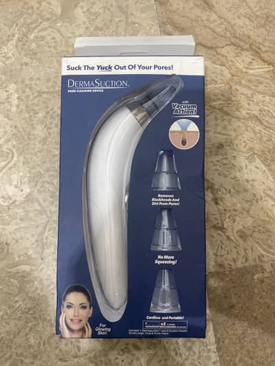 DermaSuction Pore Cleaning Device - 100% Brand New Unused