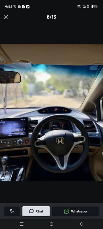Honda Civic Rebon Oriel Prosmatec 2011 top variant