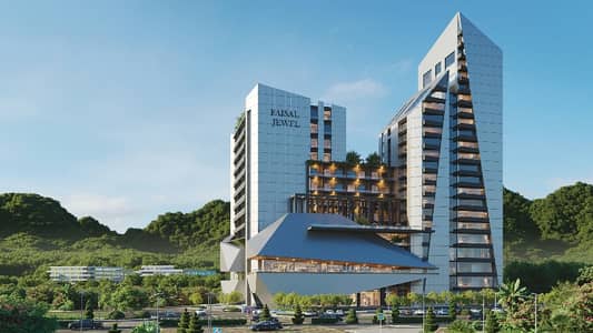 High-Visibility 1st Floor Shop in Faisal Jewel 4-Year Payment Plan