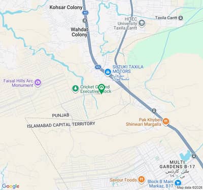 Faisal Hills Block D 8 Marla Solid Plot For Sale Size 30x60