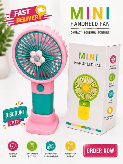 Mini Fan USB Rechargeable fan Charging fan mini fan
