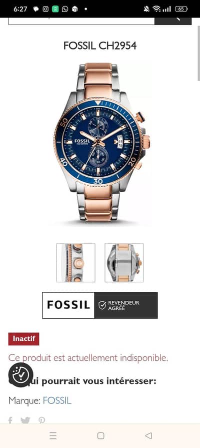 fossil watch