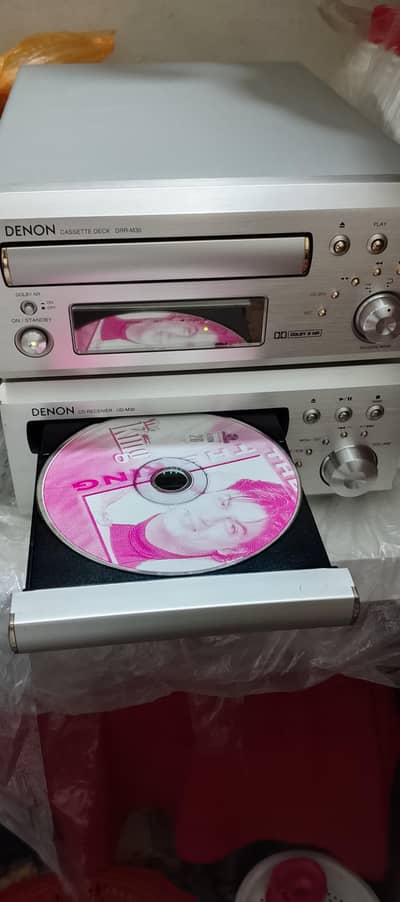 Denon Amplifier with CD and cassette player
