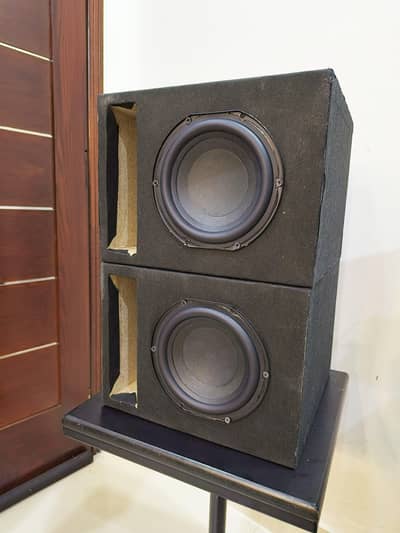 2pcs Car bass tube Samsung 6.5" Subwoofers edge design brand new