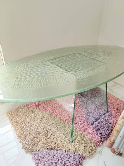 GLASS TABLE, THICKENED GLASS, AMAZING QUALITY