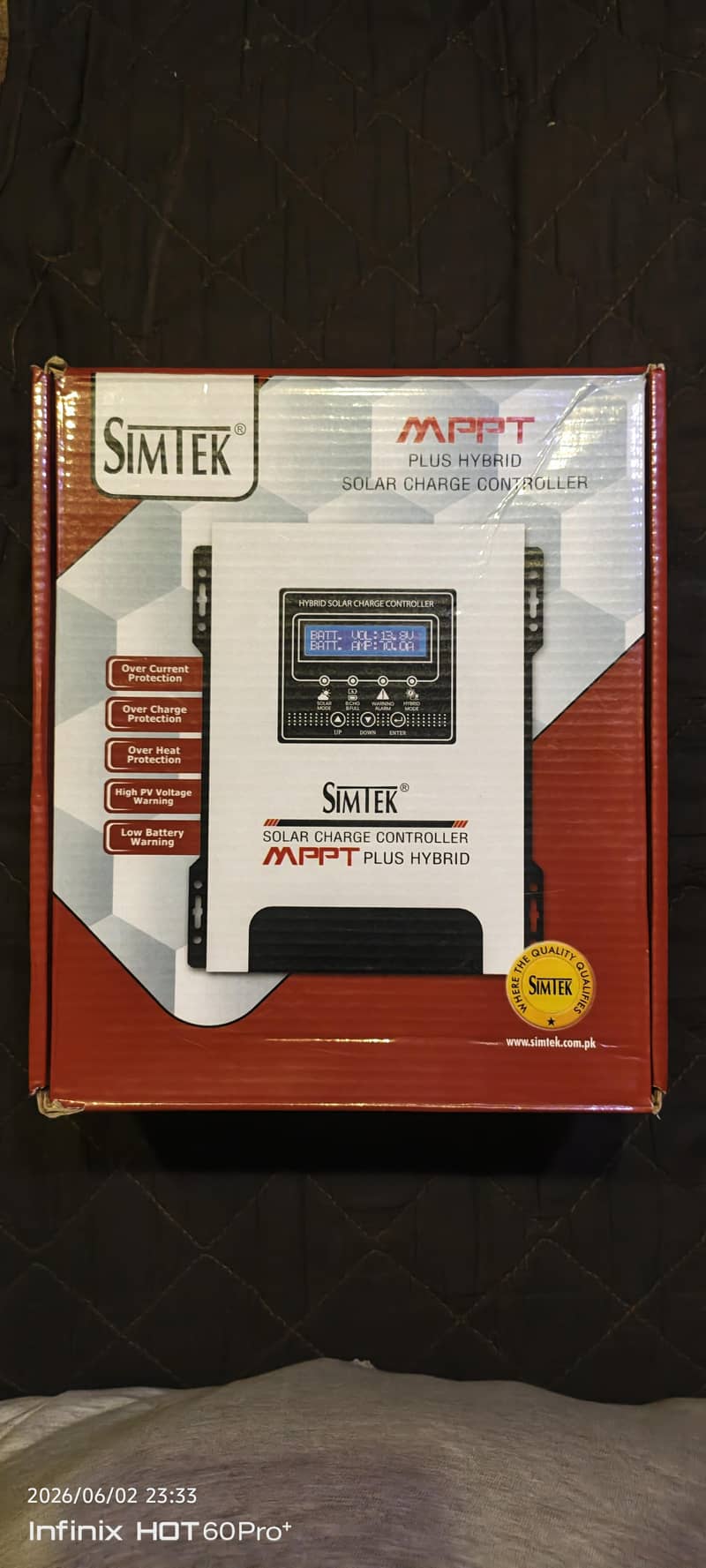 SIMTEK 70A. MPPT 0