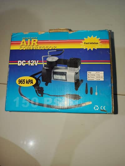 Heavy Duty Mini Portable Tyre Air Compressor 12V 4 Car, Bus and Trucks
