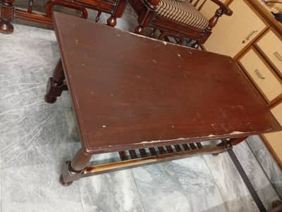 wooden table