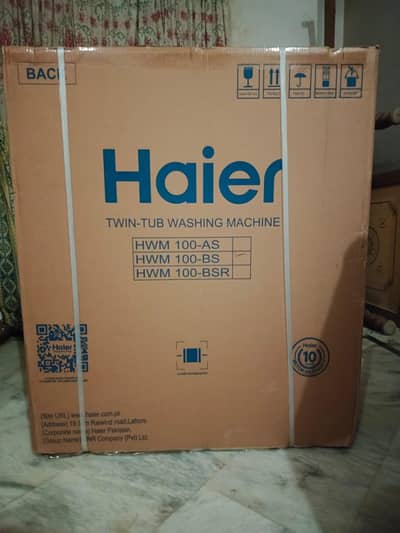 Haier twin tub washing machine