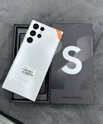 S22 Ultra 12-512GB OFFICIAL PTA APPROVED