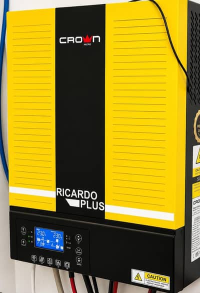 4KW Crown Inverter | 2 osaka TA-2500 Battery | 6x330W Solar Panels