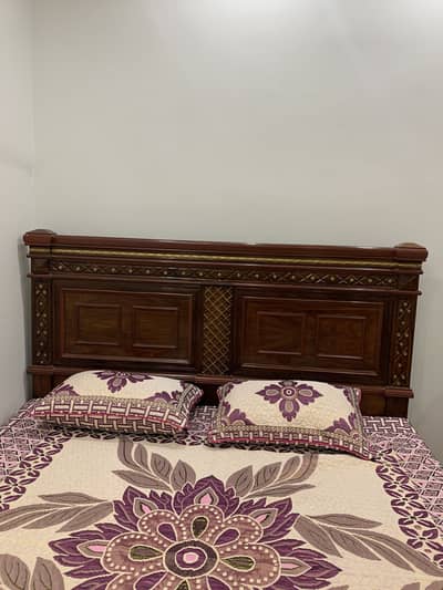 King Size Wooden Bed