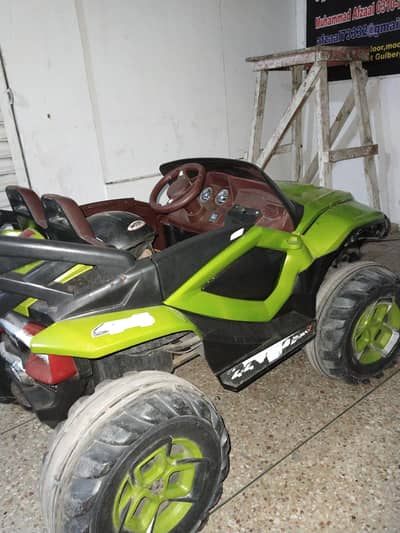 4×4 two sites  electric car