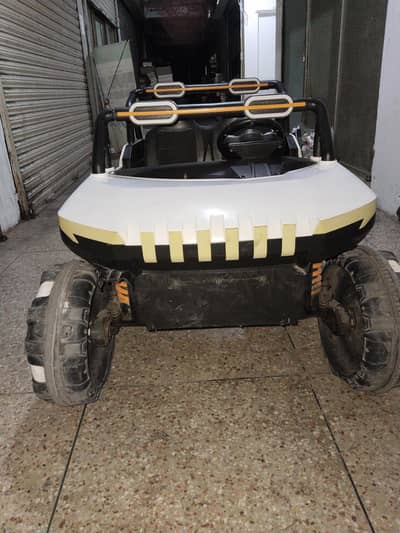 4x4 car  with two sites electric car