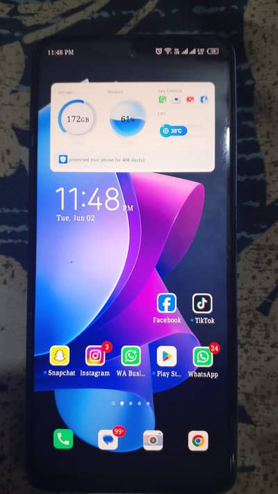Tecno Spark Pro 10 ( 8GB+256GB) in very good condition۔
