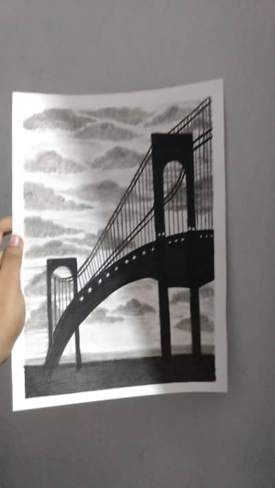 pencil sketching