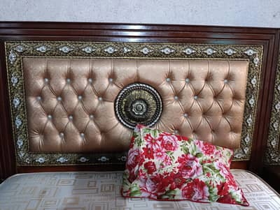 King Size 6.5x6.5 Bed Set 4 Piece Sheesham