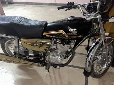 CG 125 Special Edition Gold 2024 12000km Mileage