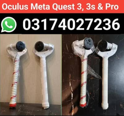 Meta Oculus Vr IB Cricket Bat For Meta Quest 3 & 3s
