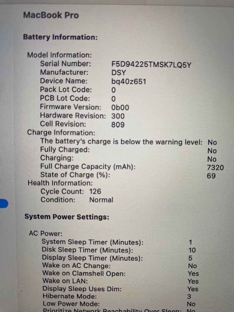 Mac Book Pro 10