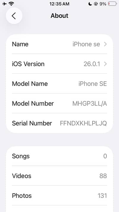 Apple iPhone SE