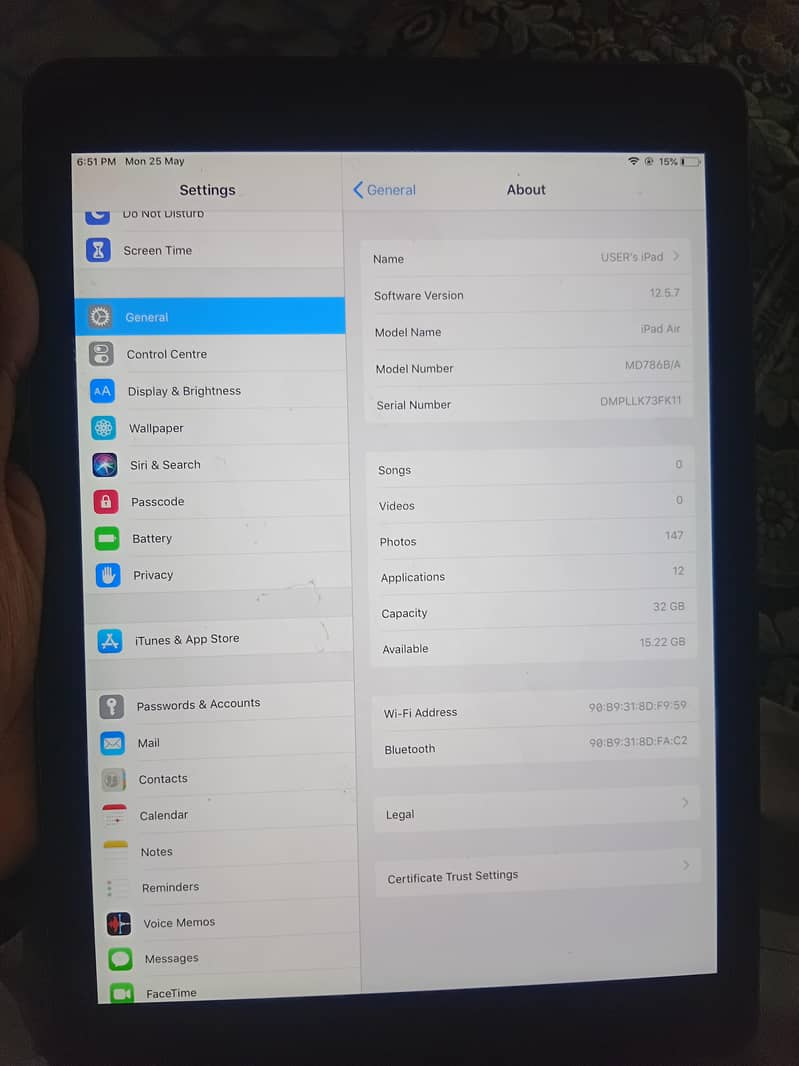 Apple i pad 1