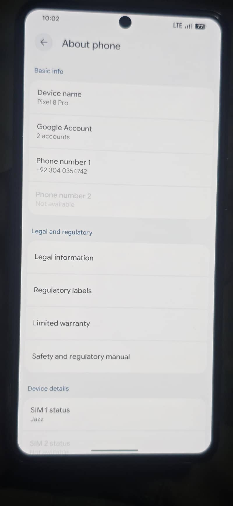 Google Pixel 8 Pro 5