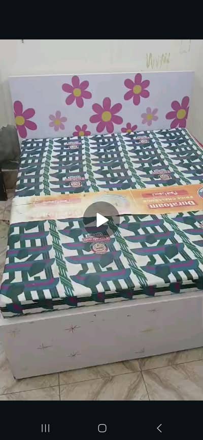 bed with matress n 2 sets of sofa cumbed
