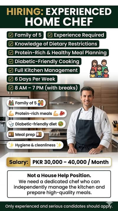 Chef Needed