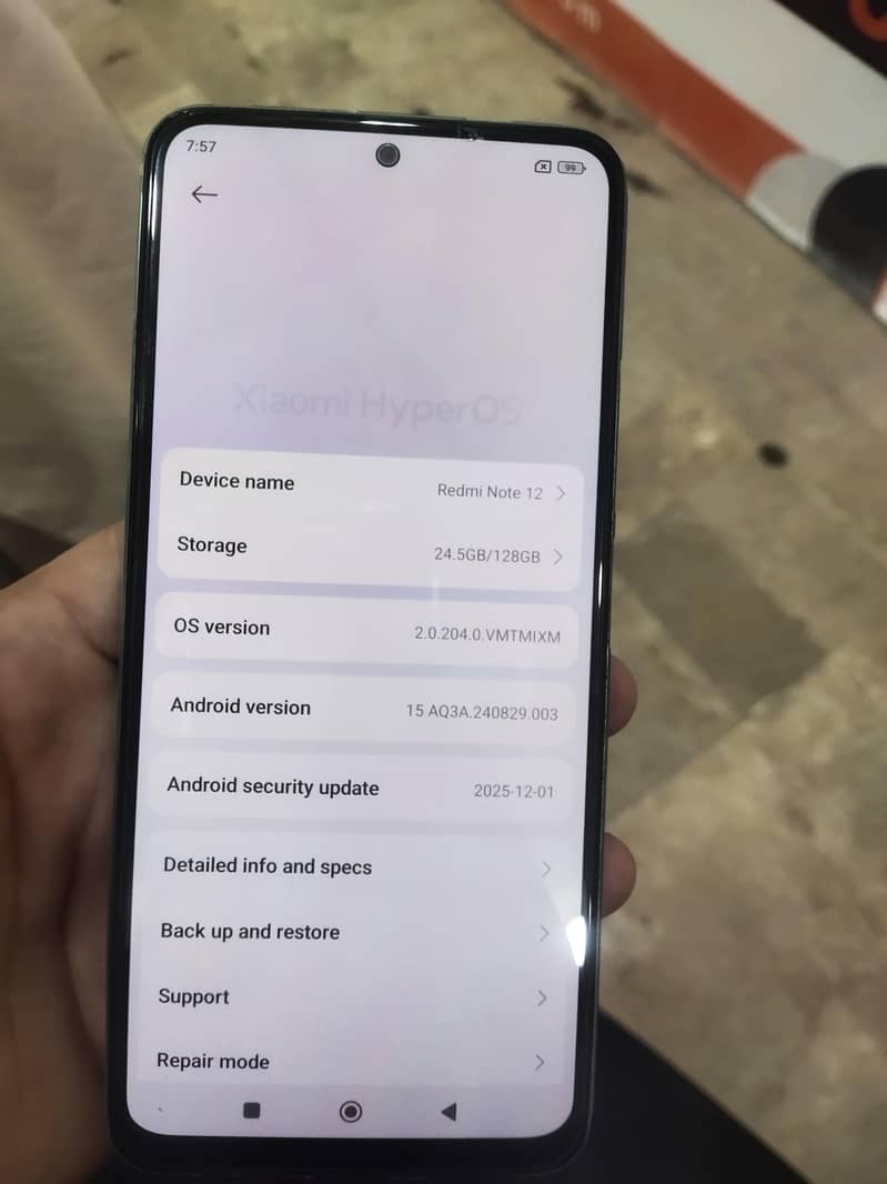 Redmi note 12 9