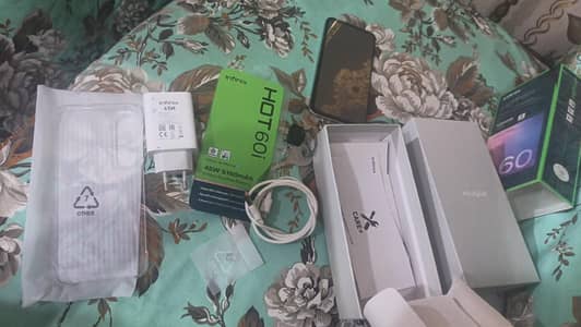 Infinix hot 60i 6month + gurantte new phone