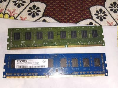 Ddr3 Rams 4GB x 2